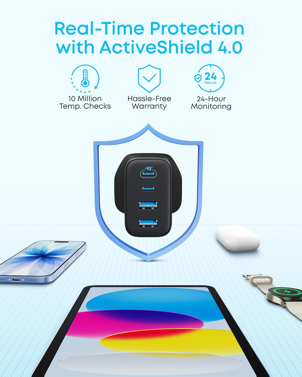 Thumbnail 5 de Anker Zolo 50W 4‑Port Charger