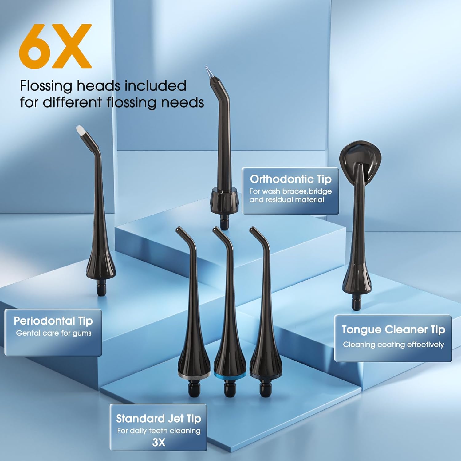 Thumbnail 4 de Hangsun Water Flosser 300ml cordless oral irrigator