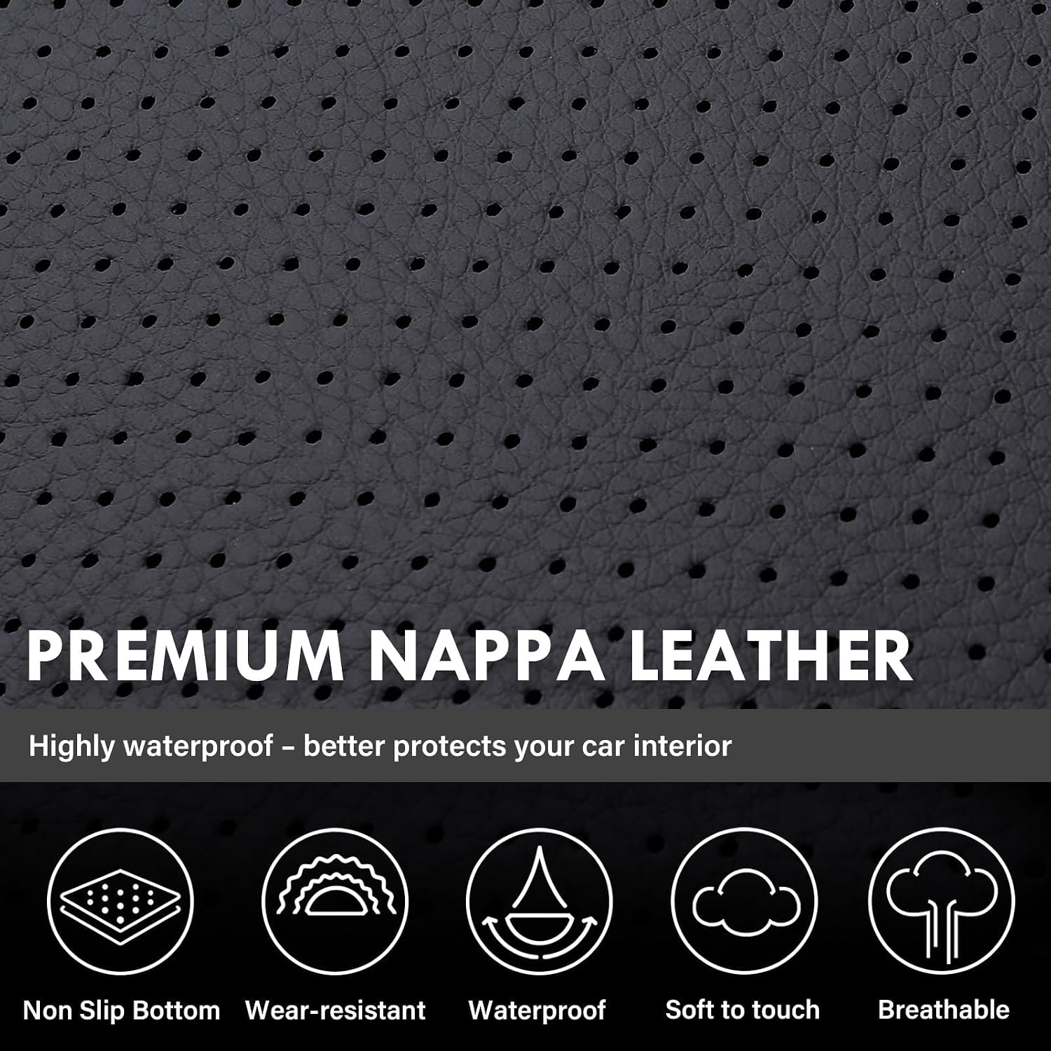 Thumbnail 6 de Coverado Faux Leather Car Seat Covers