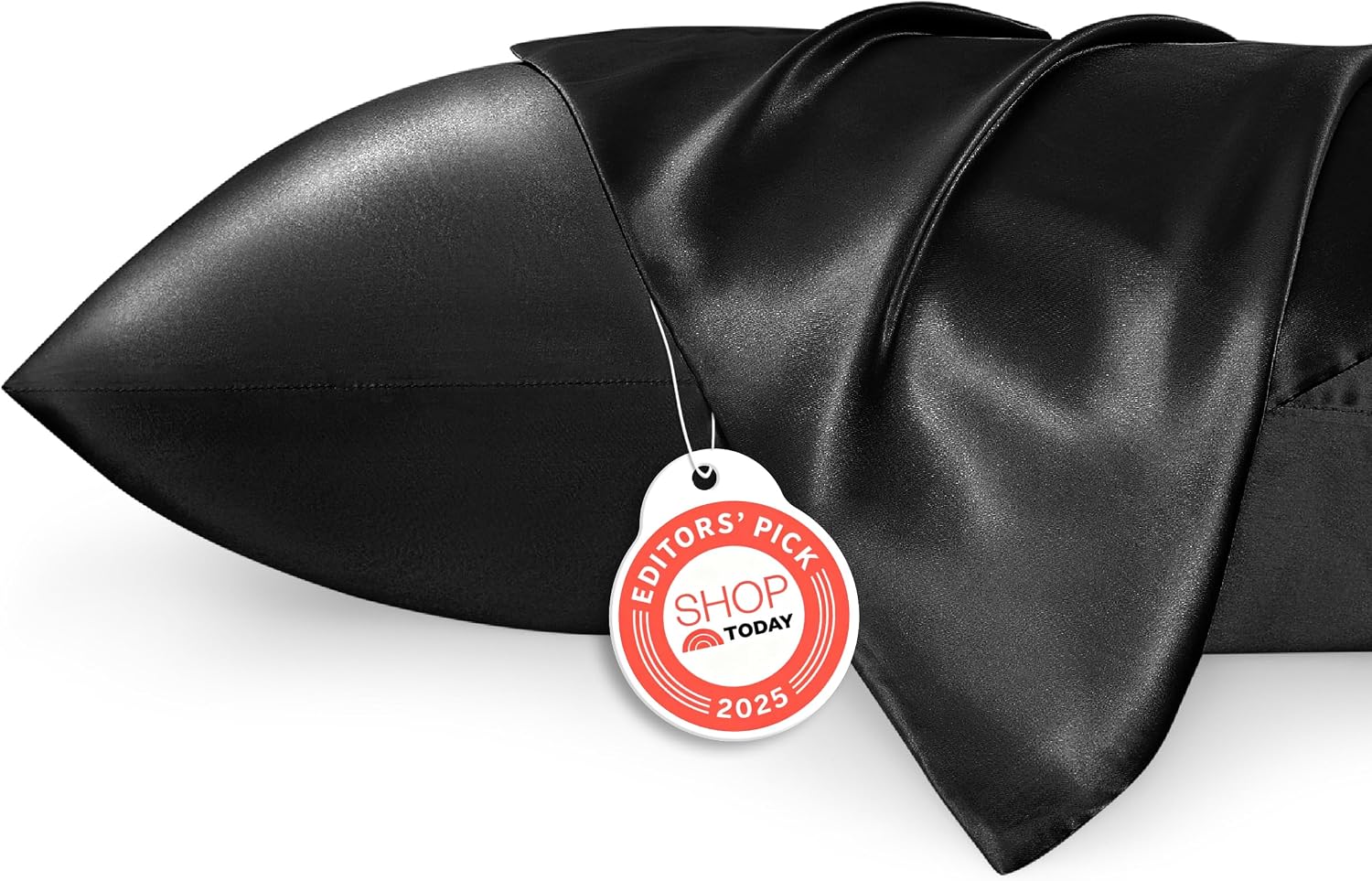 Detalle de Bedsure Satin Pillowcases Queen