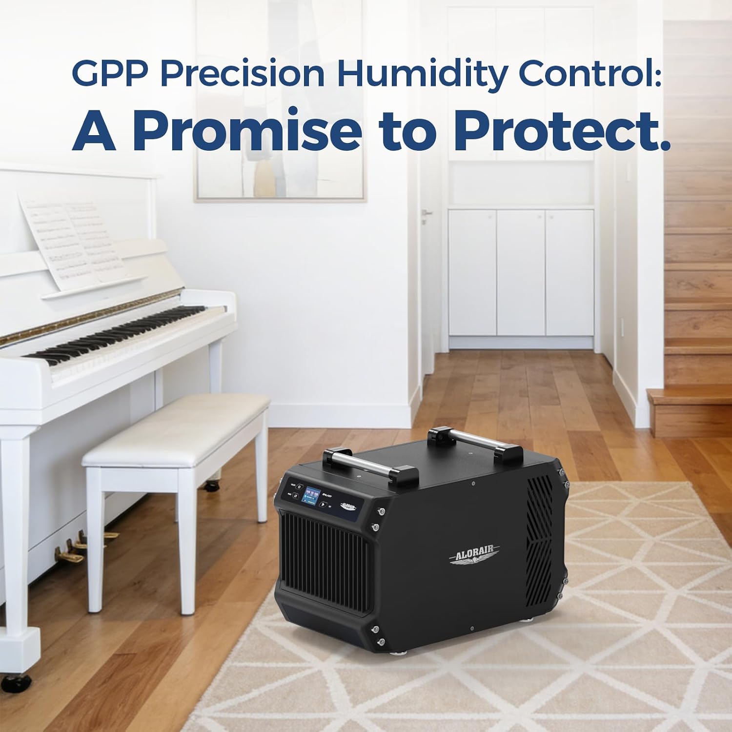 Detalle 2 de ALORAIR Galaxy 60 Crawl Space Dehumidifier, 145 PPD, 1,800 sq. ft.