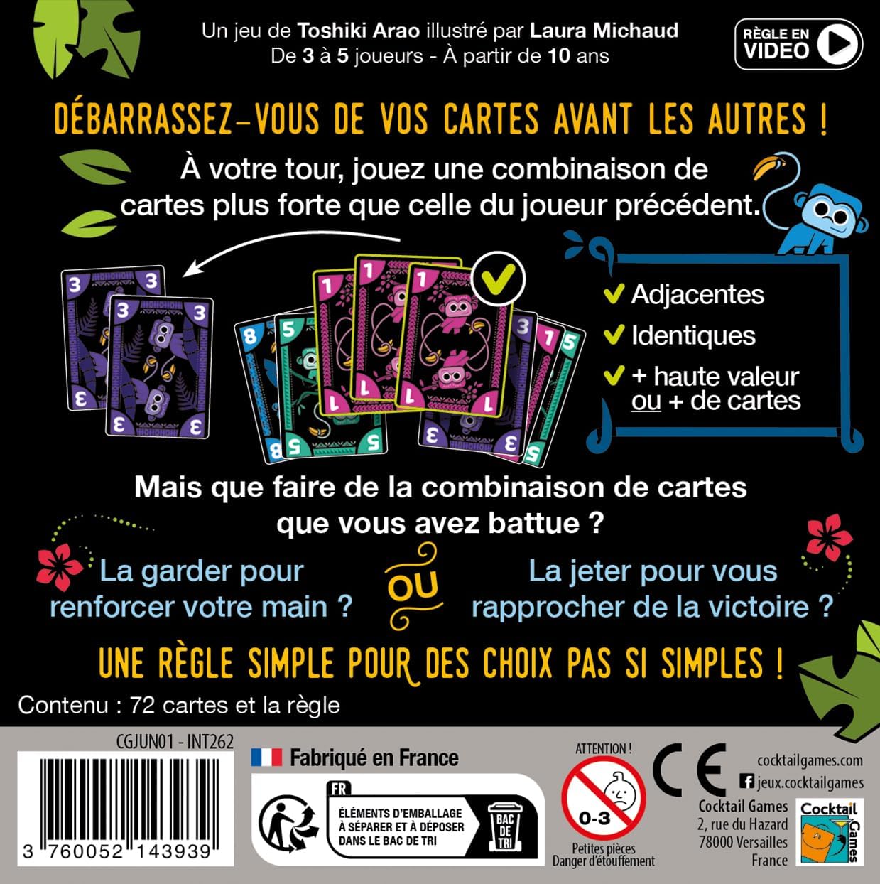 Thumbnail 1 de Jungo — Jeu de Société pour Enfants à partir de 10 ans (15 min) par Asmodee