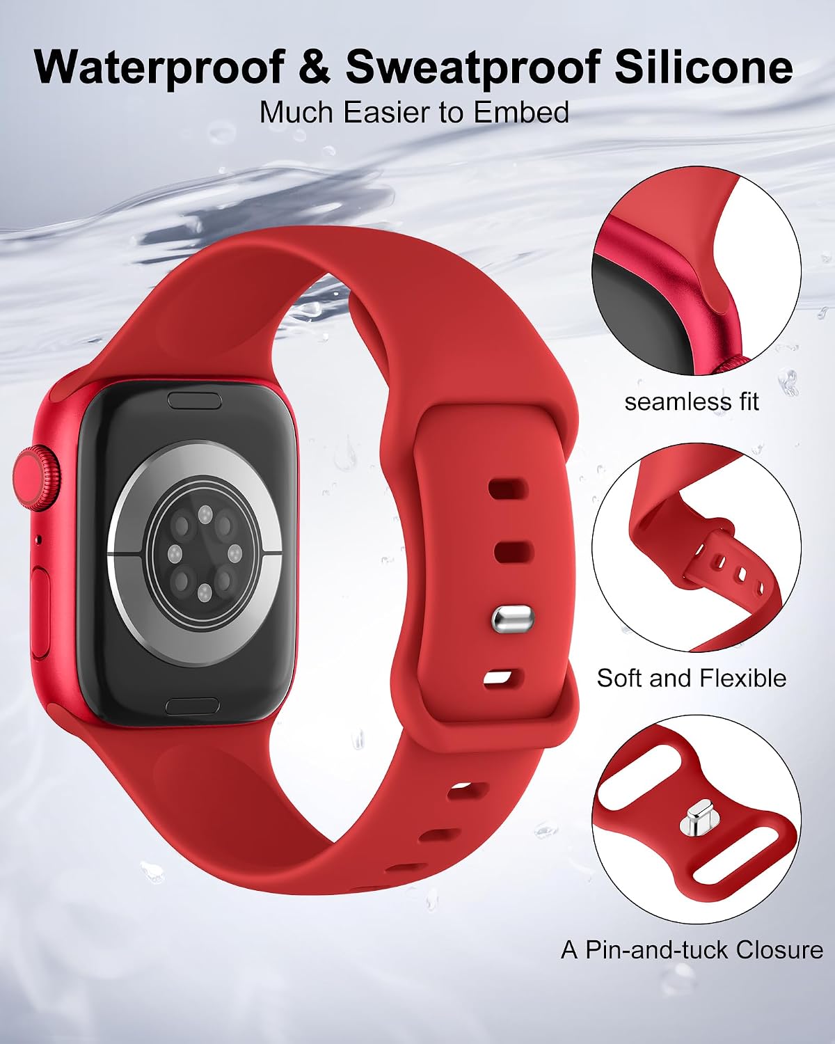 Detalle de DigiHero Sport Strap for Apple Watch 38mm