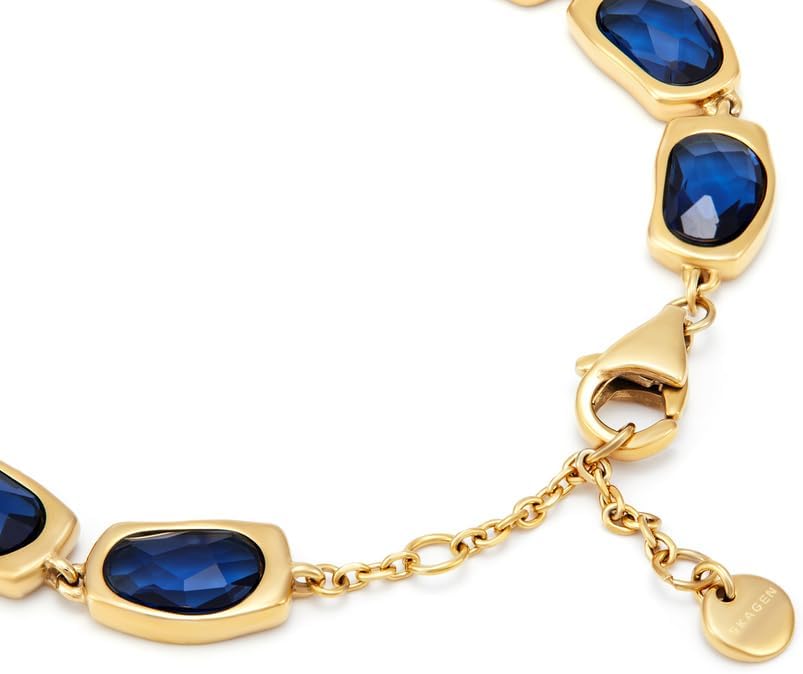 Thumbnail 3 de Skagen Bracciale da uomo in acciaio inossidabile, pelle o perline con chiusura a moschettone