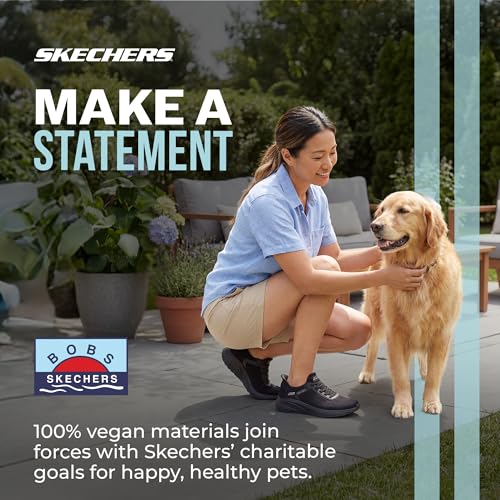 Thumbnail 6 de Skechers Femme Bobs Squad Chaos Current Muse Slip-In ENTRAINEUSE, noir textile, taille 38