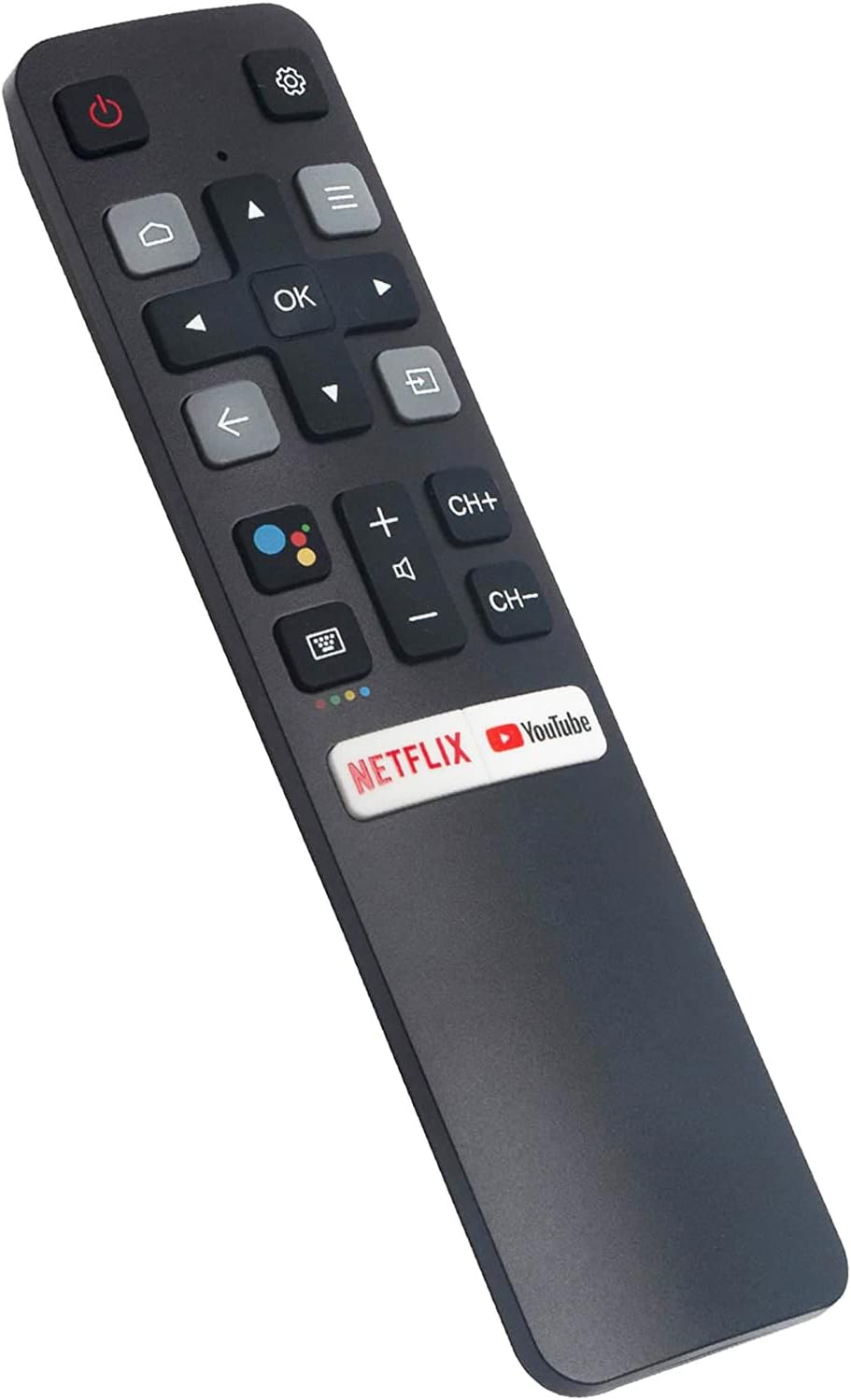 Detalle de RC802V FNR1 Replacement Remote for TCL Android 4K UHD TVs (No Voice Command)