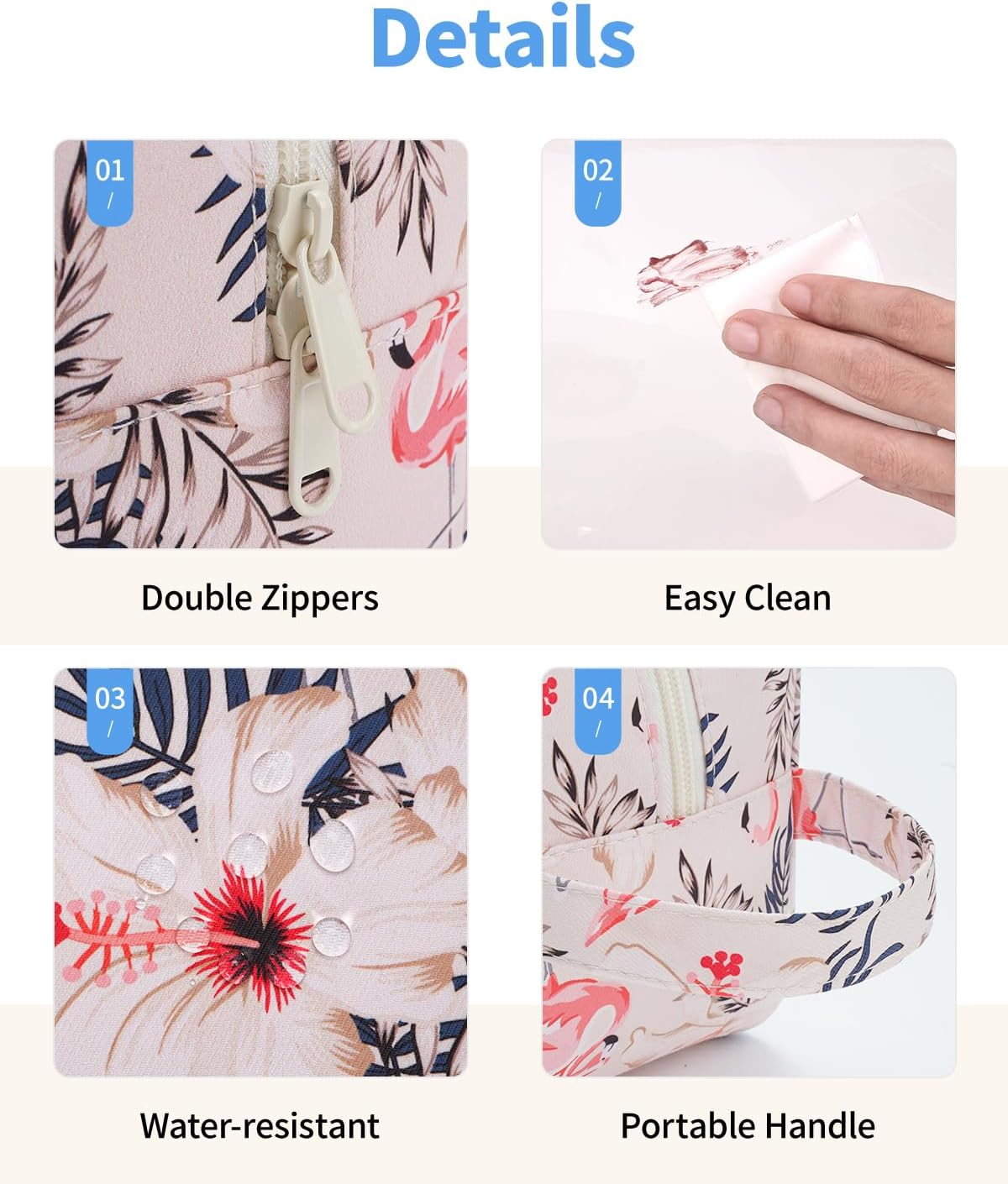 Thumbnail 4 de Narwey Clear Travel Toiletries Bag