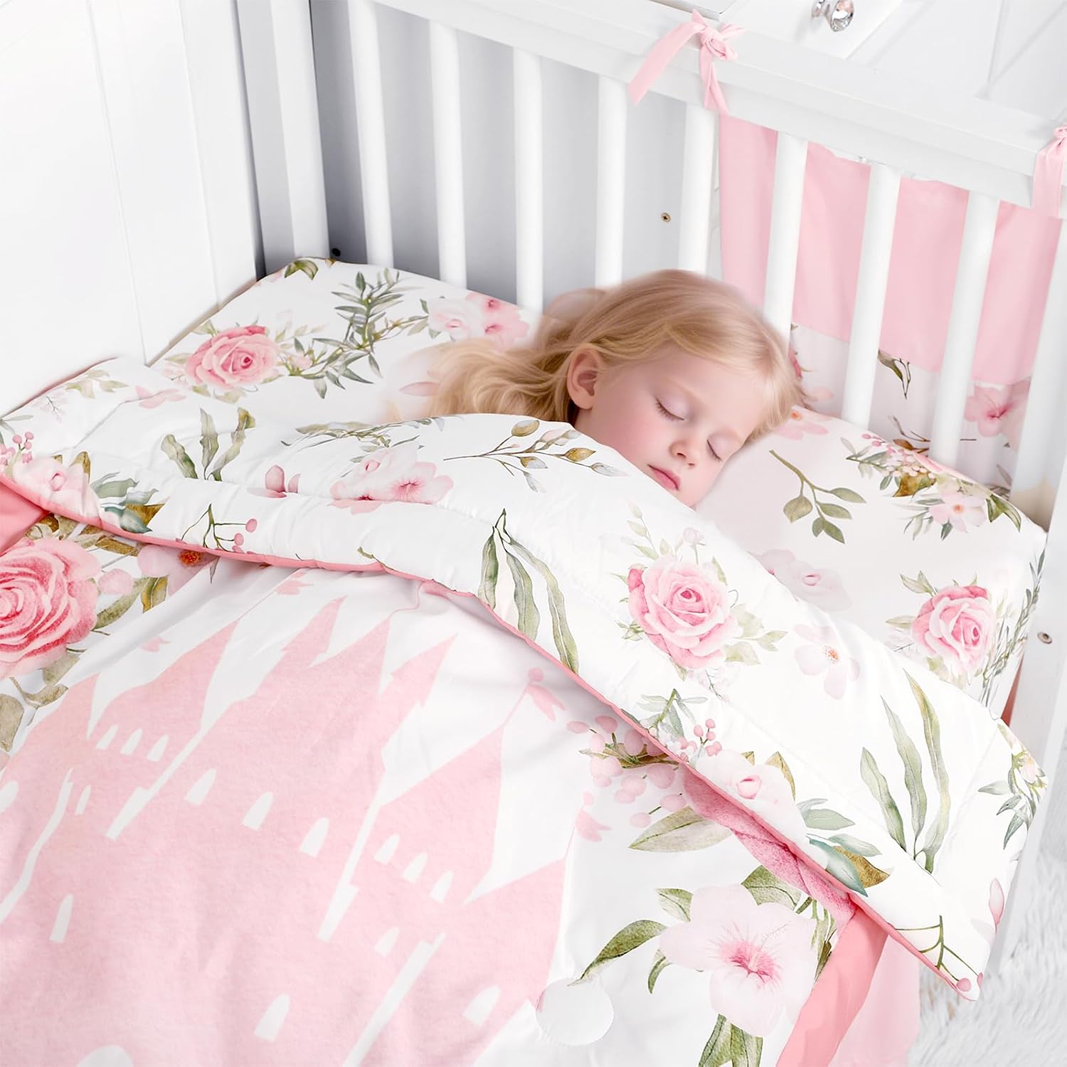 Detalle de TANOFAR crib bedding set, 4-piece