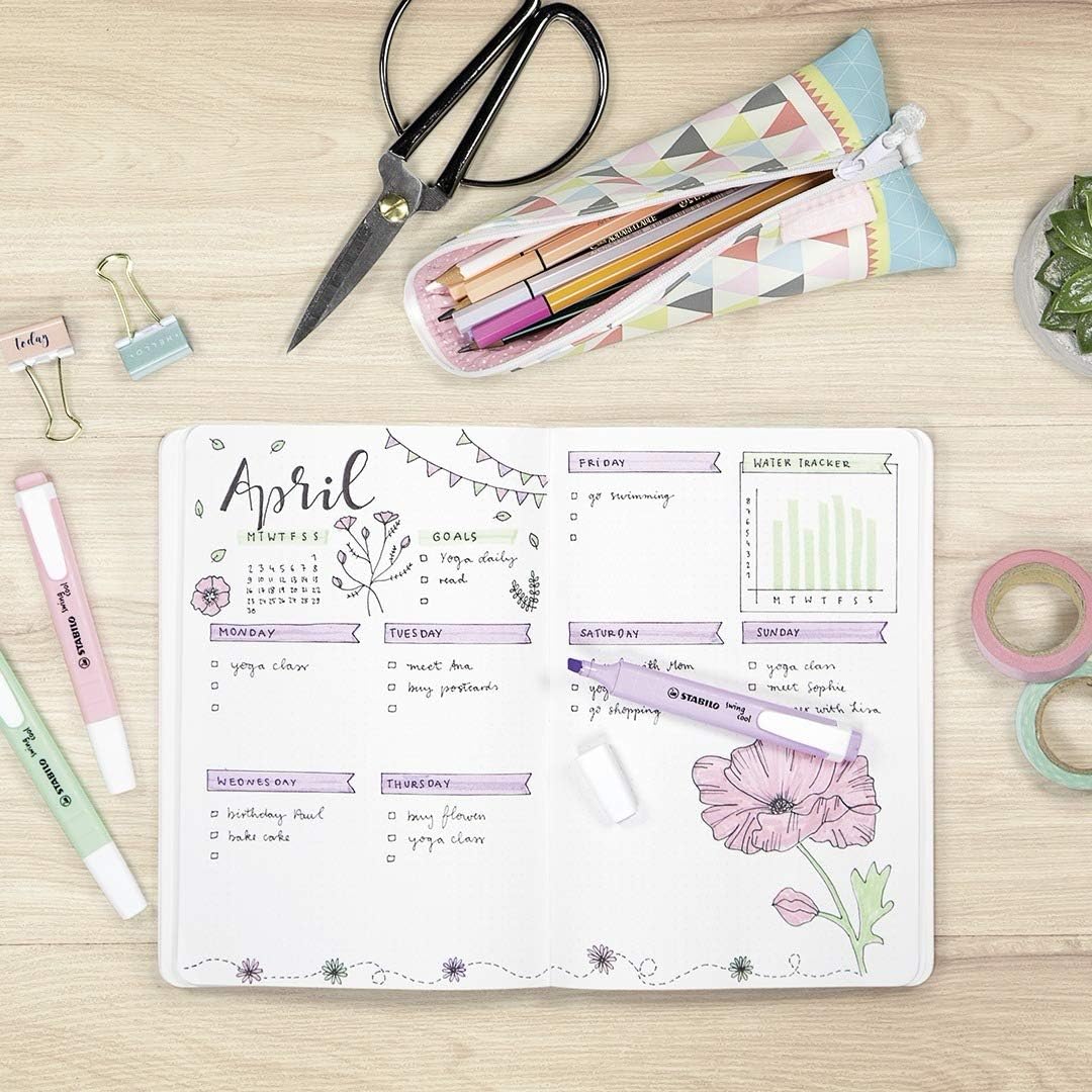Thumbnail 6 de STABILO Textmarker swing cool Pastel 6er Pack – schlank, zuverlässig und farbenfroh