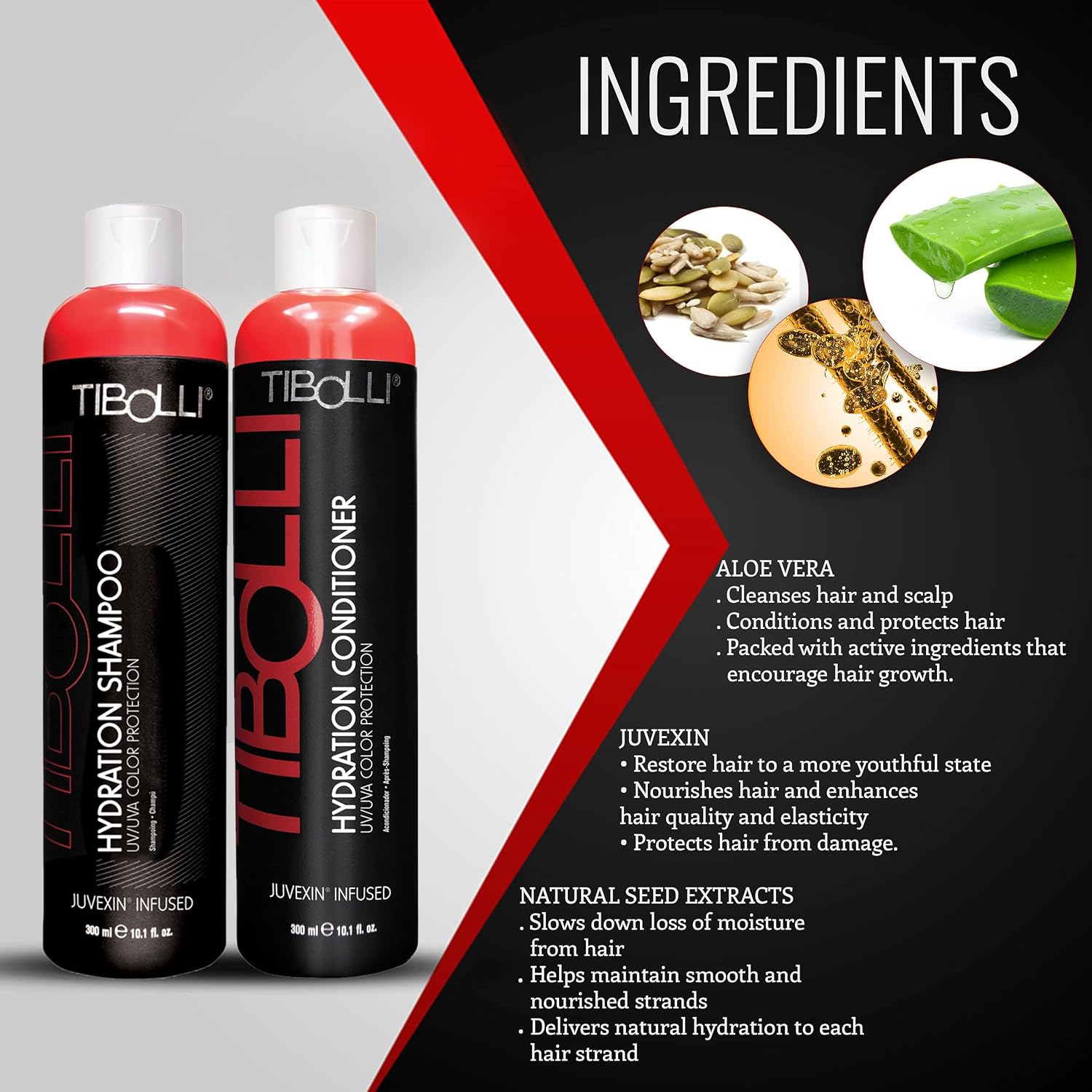 Thumbnail 5 de TIBOLLI Hydration Shampoo e Conditioner 600ml