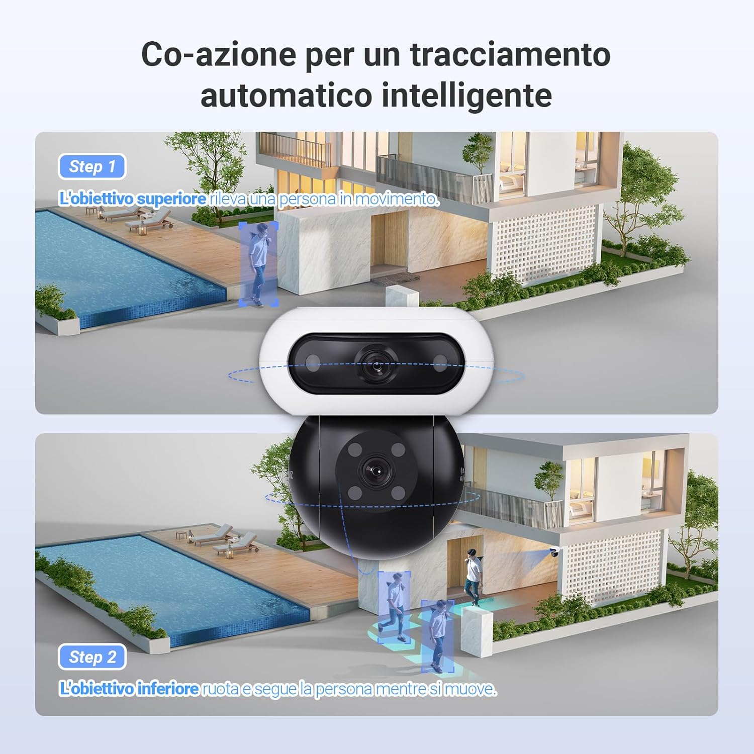 Thumbnail 5 de EZVIZ CB90 Dual 8MP Telecamera Solare per Esterni