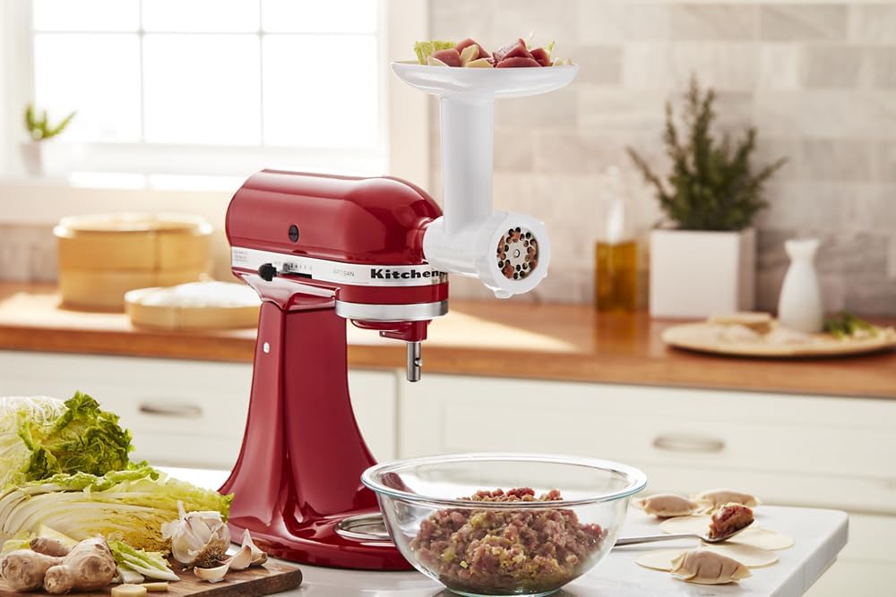 Detalle de KitchenAid Food Grinder Attachment KSMFGA