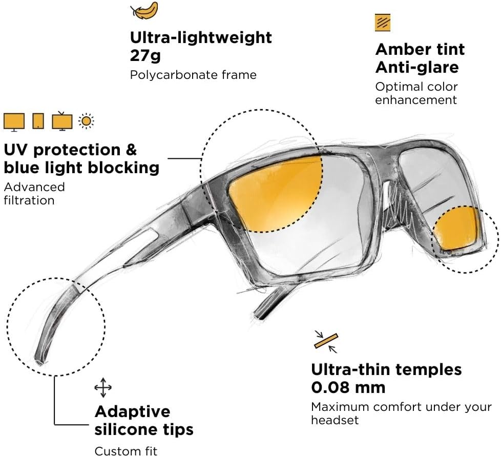 Thumbnail 1 de Horus X • Blue Light Glasses for Gaming and Everyday Use