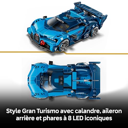 Thumbnail 2 de LEGO Speed Champions Hypercar Bugatti Vision GT – Maquette à construire avec minifigurine pilote