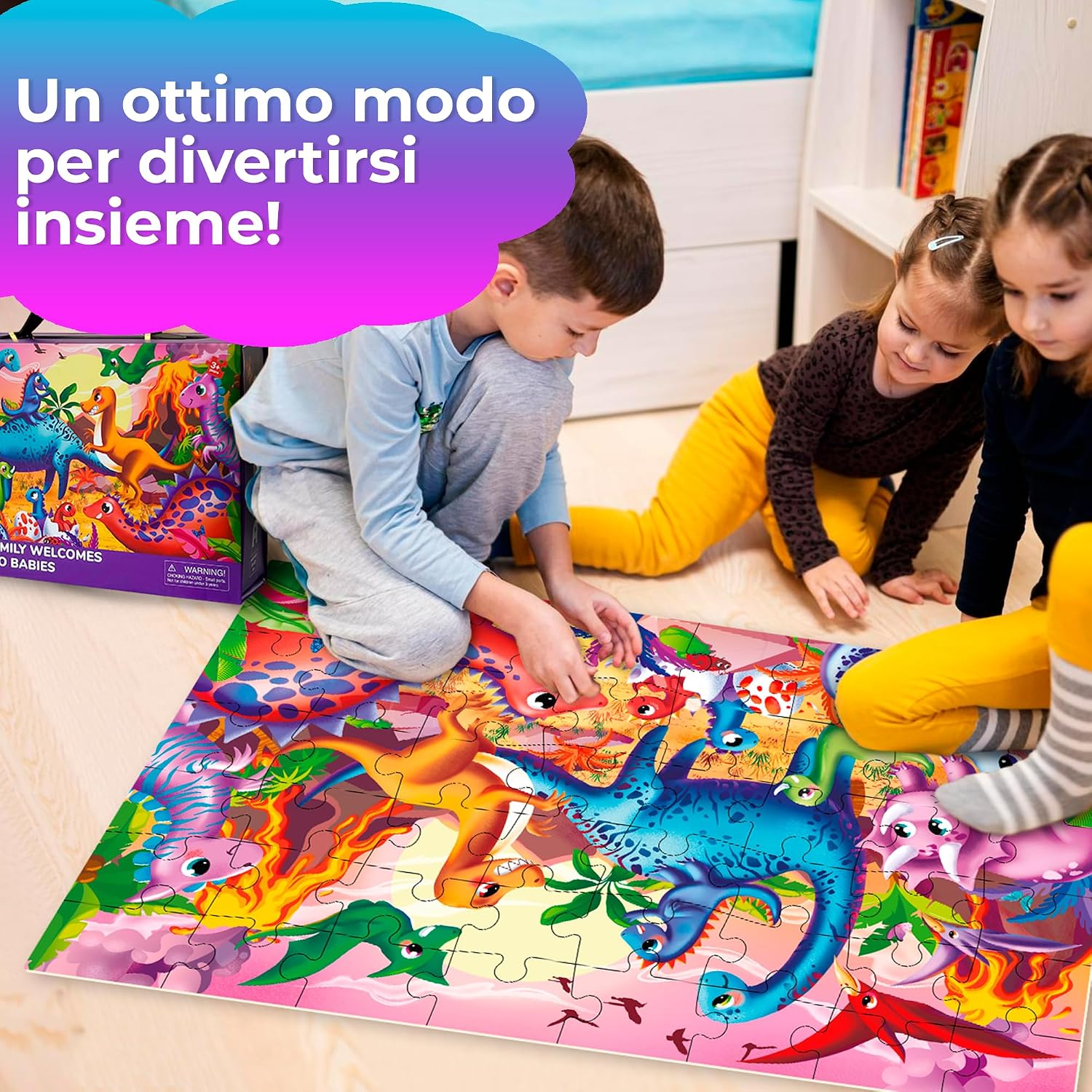 Thumbnail 5 de QUOKKA Puzzle Sirenetta 60x90 cm 48 pezzi