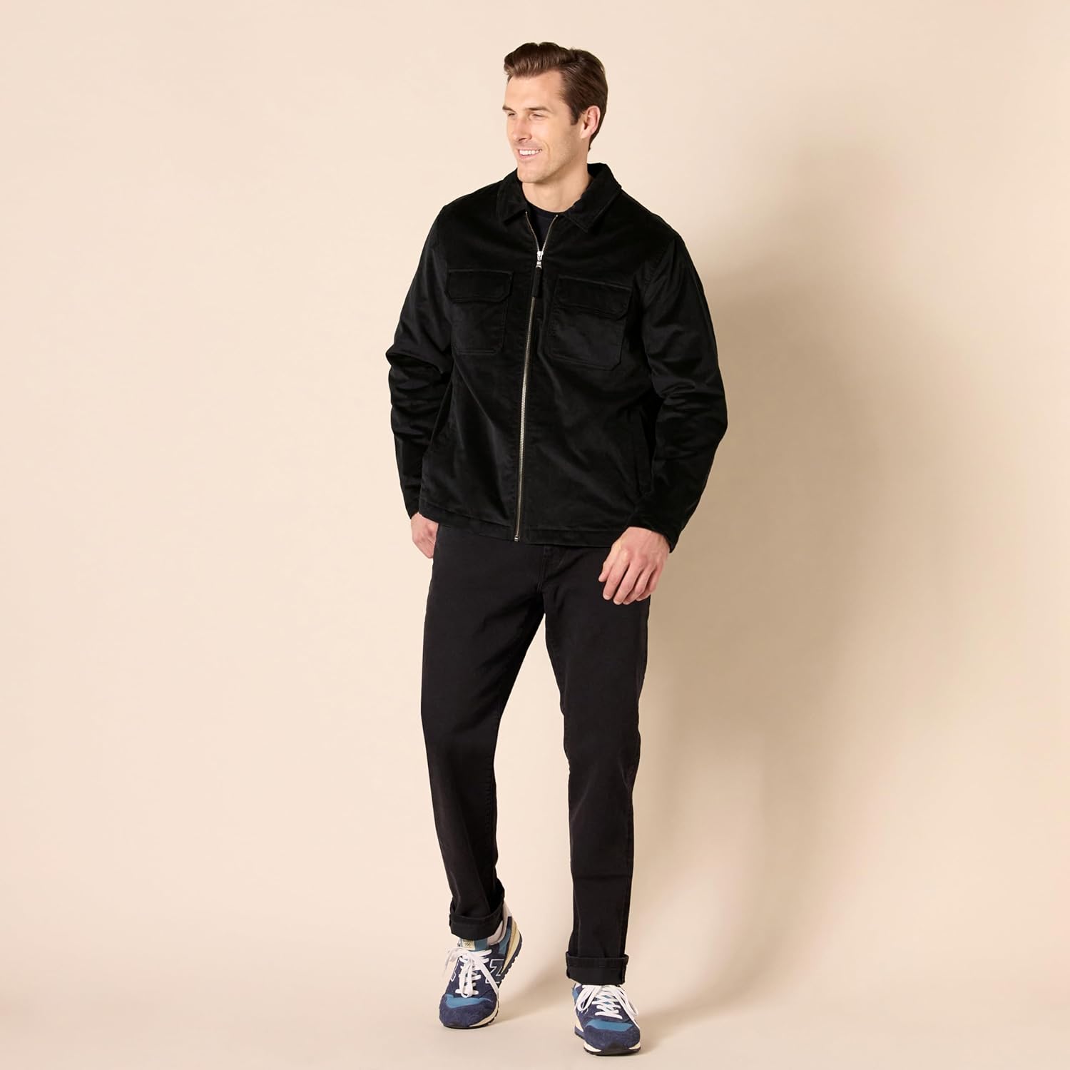 Thumbnail 6 de Amazon Essentials Herren Arbeitsjacke aus Cordstoff (Regular Fit, Big & Tall)