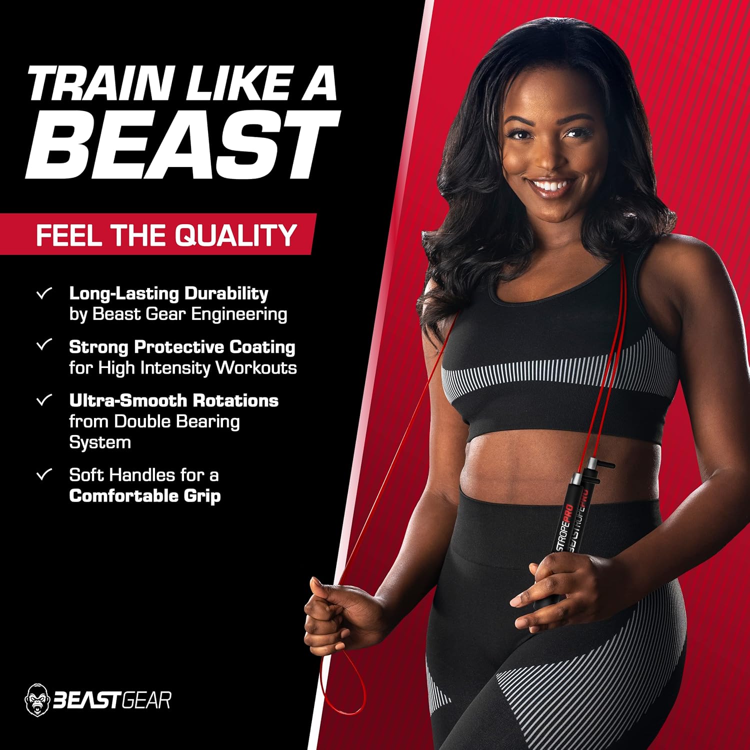 Thumbnail 2 de Beast Rope Pro speed skipping rope