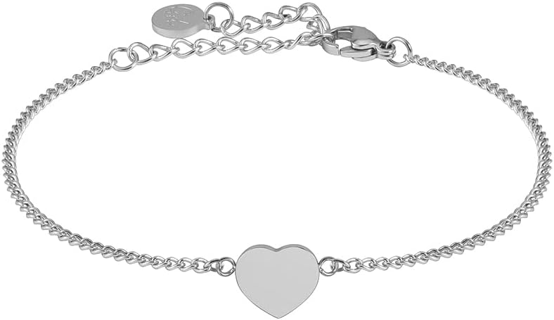 Thumbnail 6 de GD GOOD.designs bracciale cuore da donna regolabile (15,5–20,5 cm) in acciaio 316L
