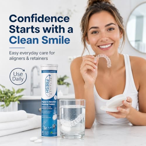 Thumbnail 4 de Retainer Fresh Retainer Cleaner Tablets – 30 Tablets