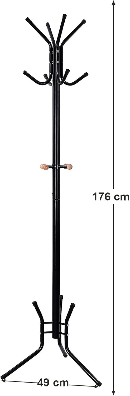 Thumbnail 3 de Songmics Appendiabiti Terra 178 cm 12 ganci