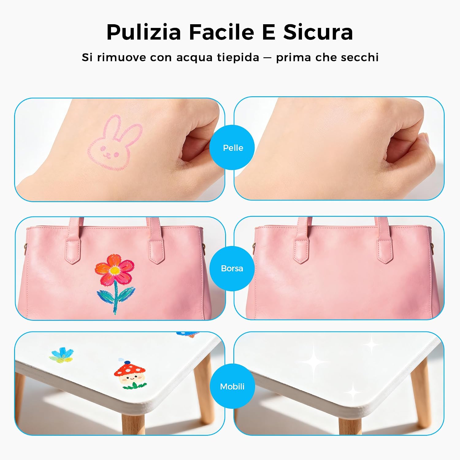 Detalle de Tongfushop 168 Pennarelli Acrilici con Punta Pennello & Flusso Auto – Set 168, per Illustrazione e Design