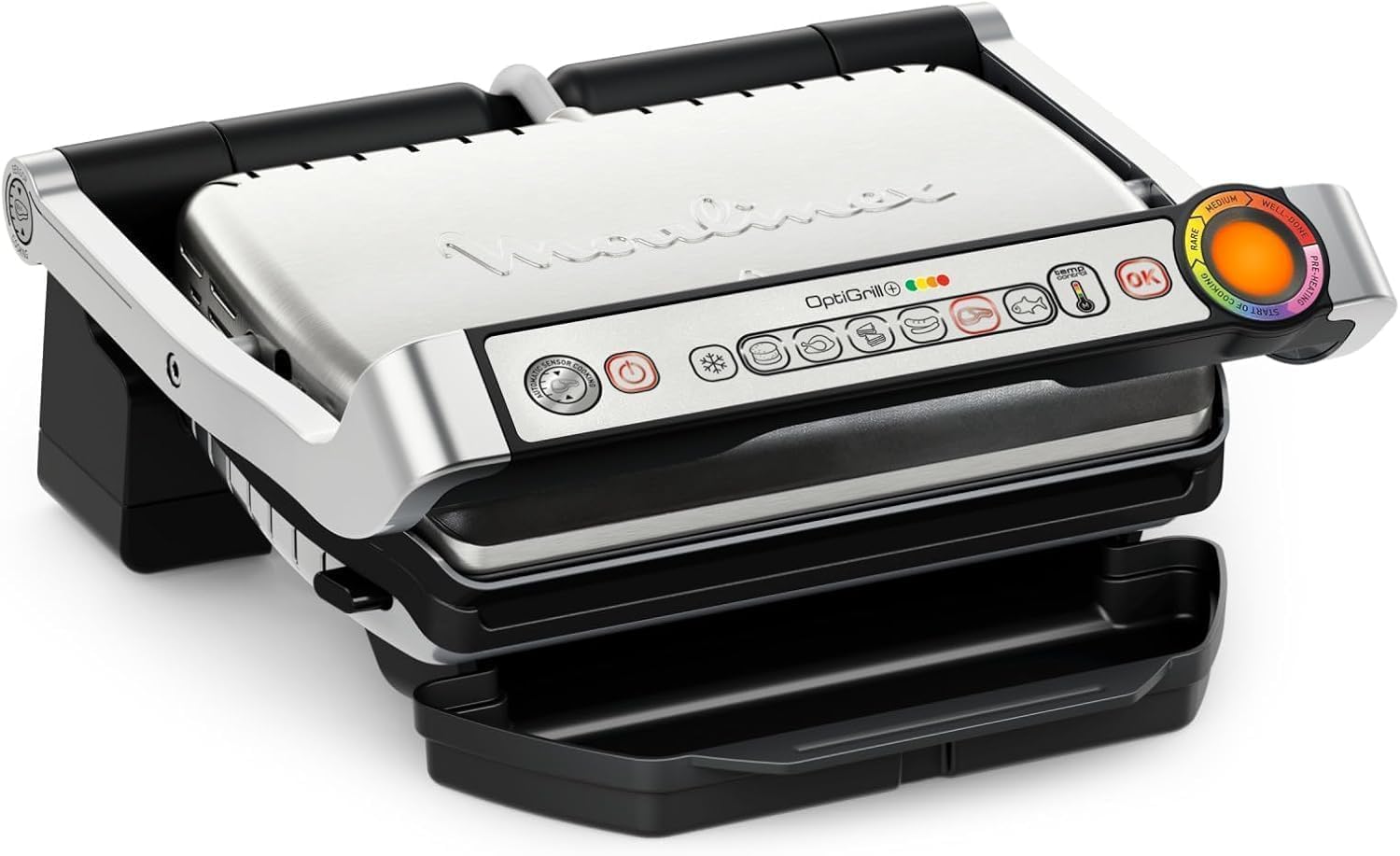 Detalle de Moulinex OptiGrill+ GI712D10 2000 W