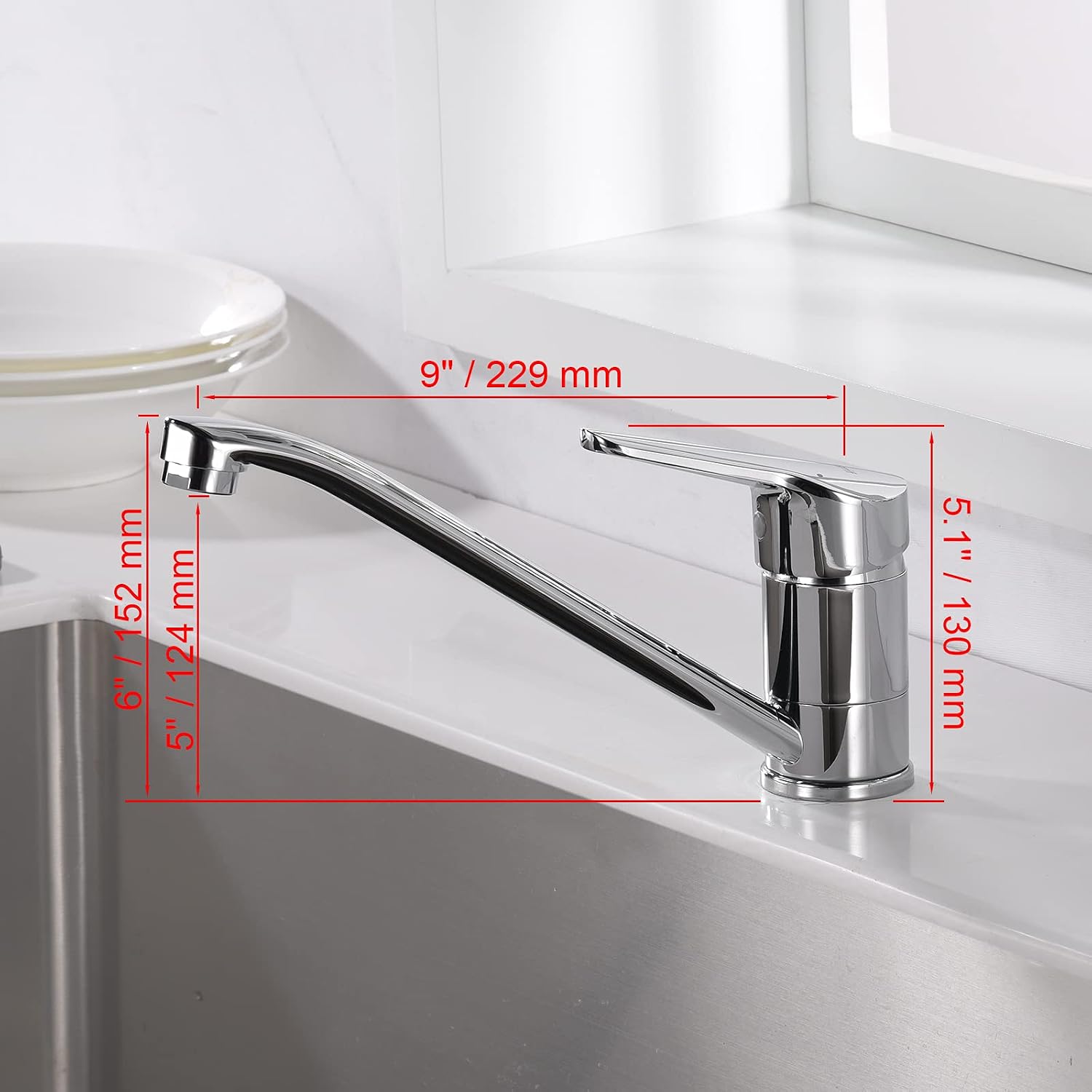 Thumbnail 1 de Ibergrif M14450 Küchenarmatur 40 cm 🚰