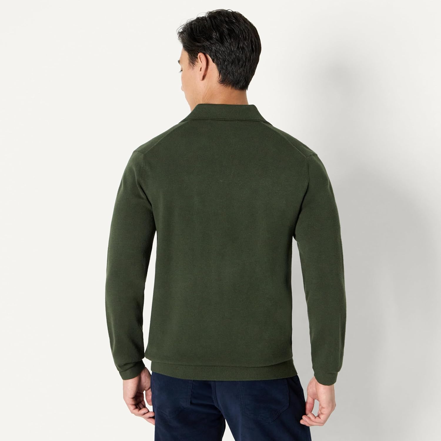 Thumbnail 2 de Amazon Essentials Men's Long Sleeve Regular Fit Knit Polo Jumper
