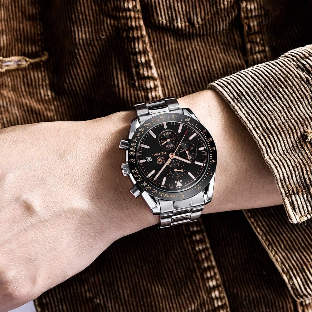Detalle de BENYAR Orologio Uomo Cronografo 30M