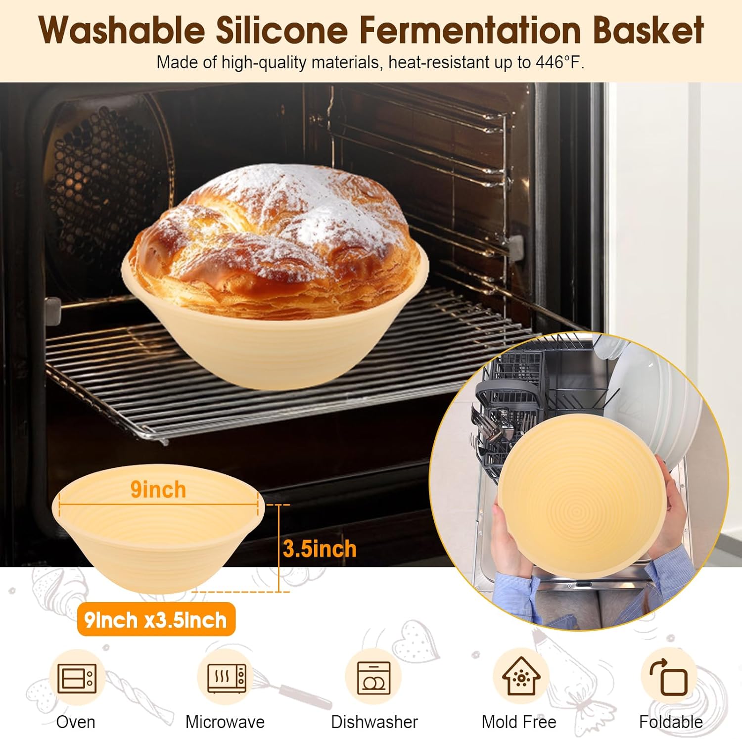 Detalle de Goeveo Sourdough Starter Kit 16-piece