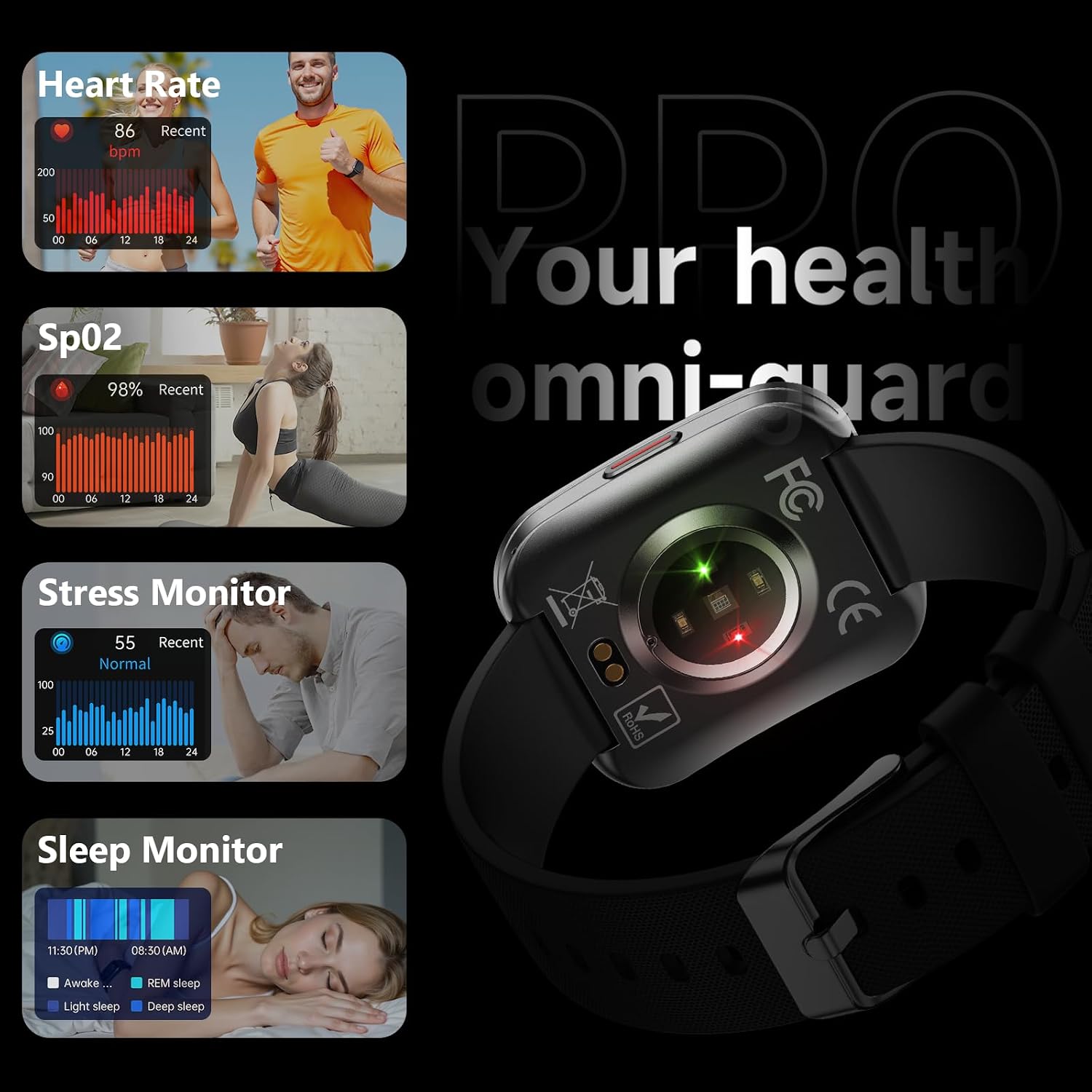 Detalle 2 de MFVLP Smart Watch 1.85" AMOLED