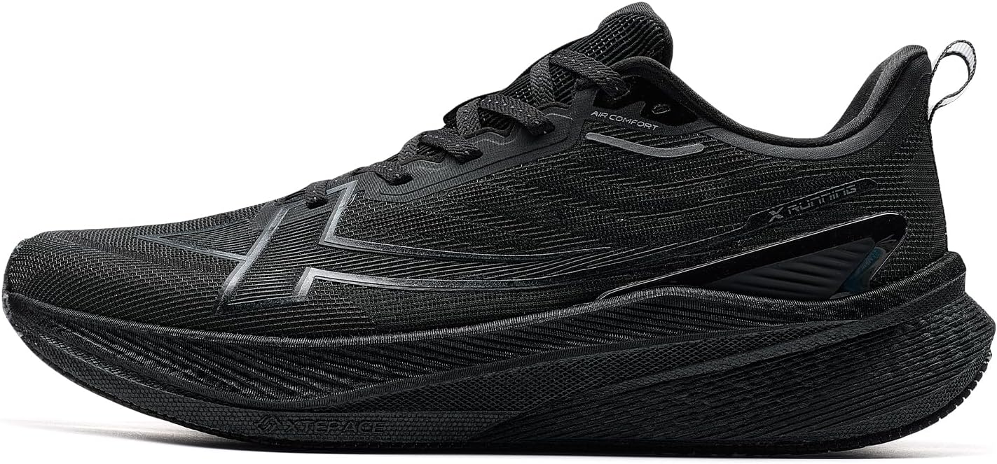 Detalle de XTEP Professionelle 2000km Herren-Laufschuhe für Prüfungstraining – hohe Dämpfung & rutschfeste Laufsohle