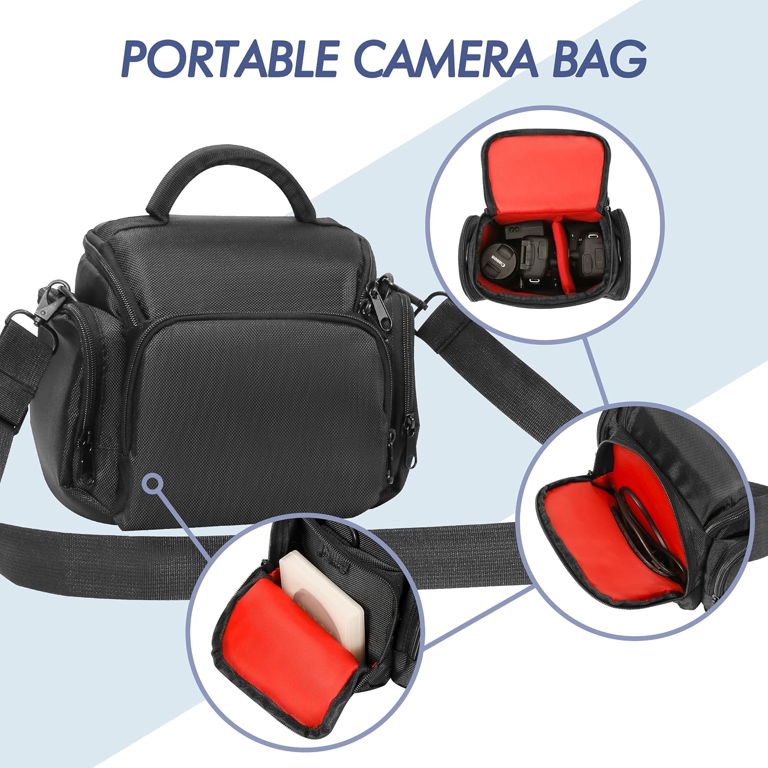 Thumbnail 2 de Winning Camera Bag: Waterproof, Shockproof Single Shoulder DSLR Case