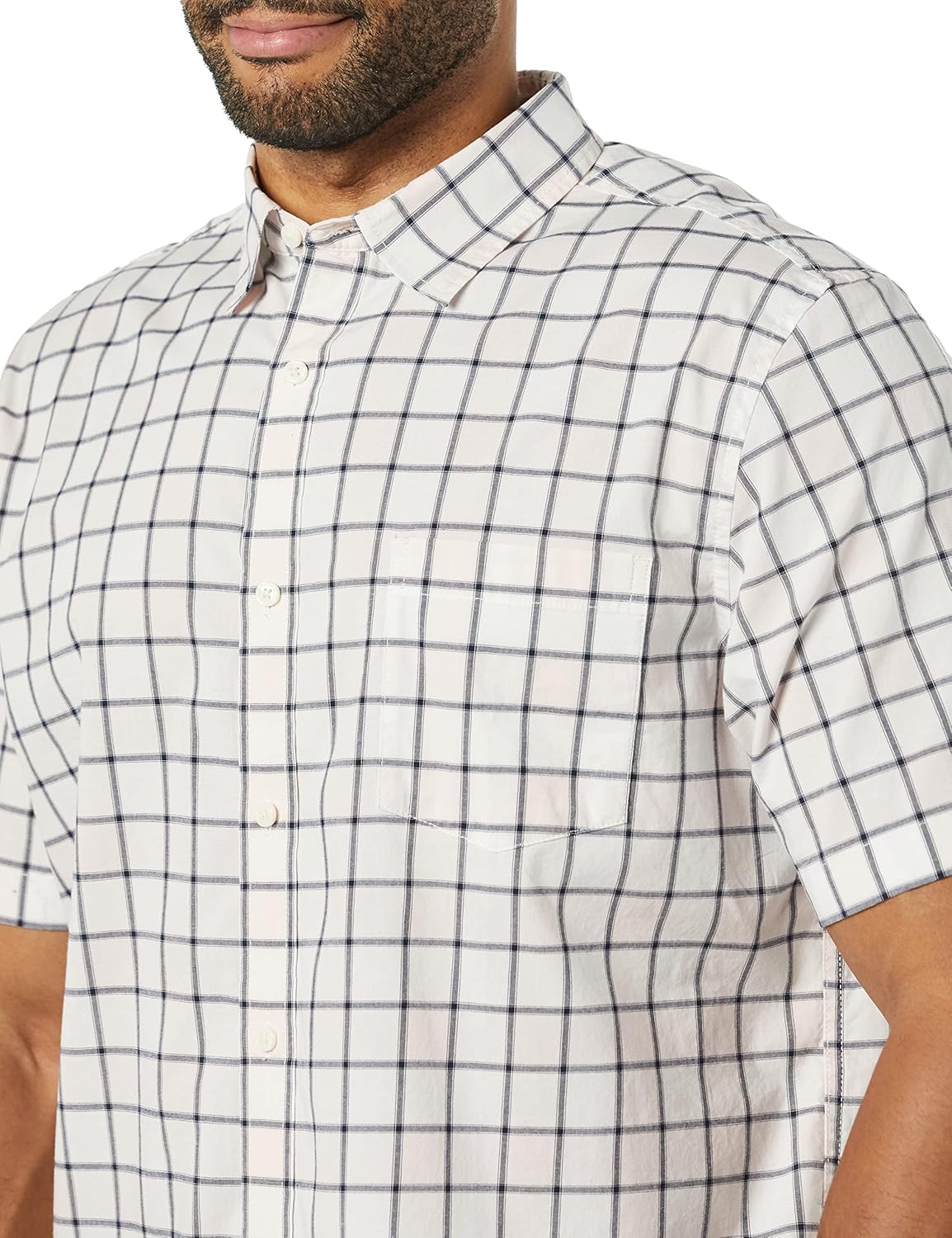 Thumbnail 2 de Amazon Essentials Men's Short-Sleeve Stretch Poplin Shirt (Available in Big & Tall)