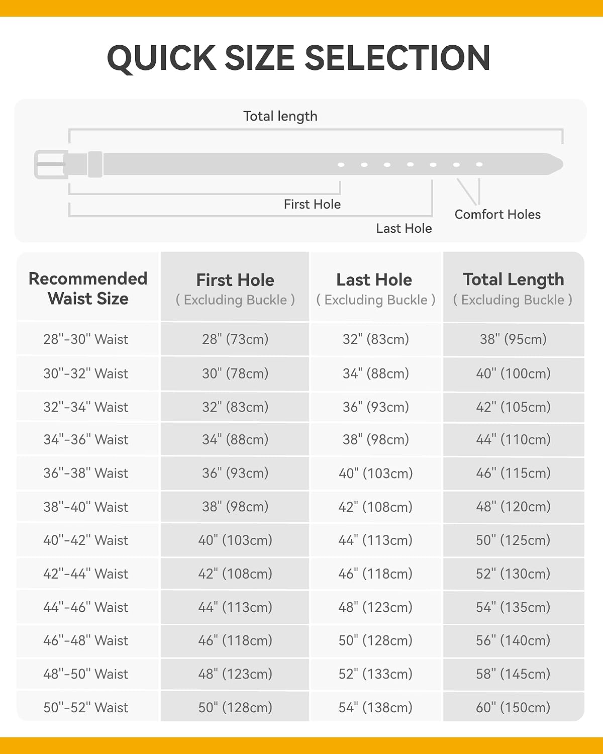 Detalle de CHAOREN Leather Belts for Men – 1 1/8" leather belt for suits and smart casual
