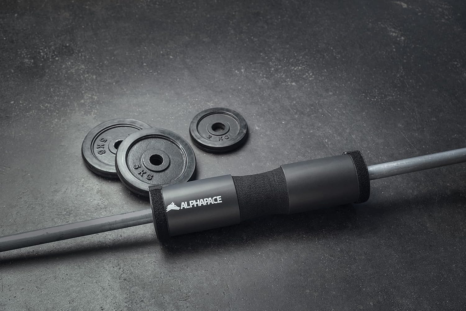 Thumbnail 6 de ALPHAPACE Barbell Pad noir – mousse nuque pour barre et haltères, coussinet hip thrust/squat
