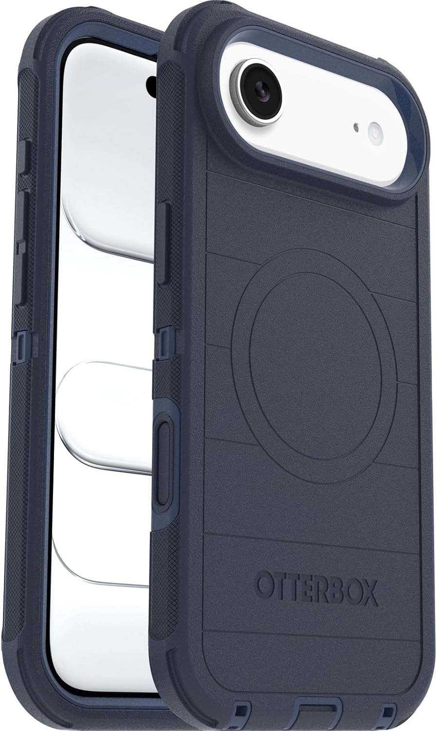 Detalle de OtterBox Defender Series Pro MagSafe cover per iPhone Air: protezione extreme e compatibilità MagSafe