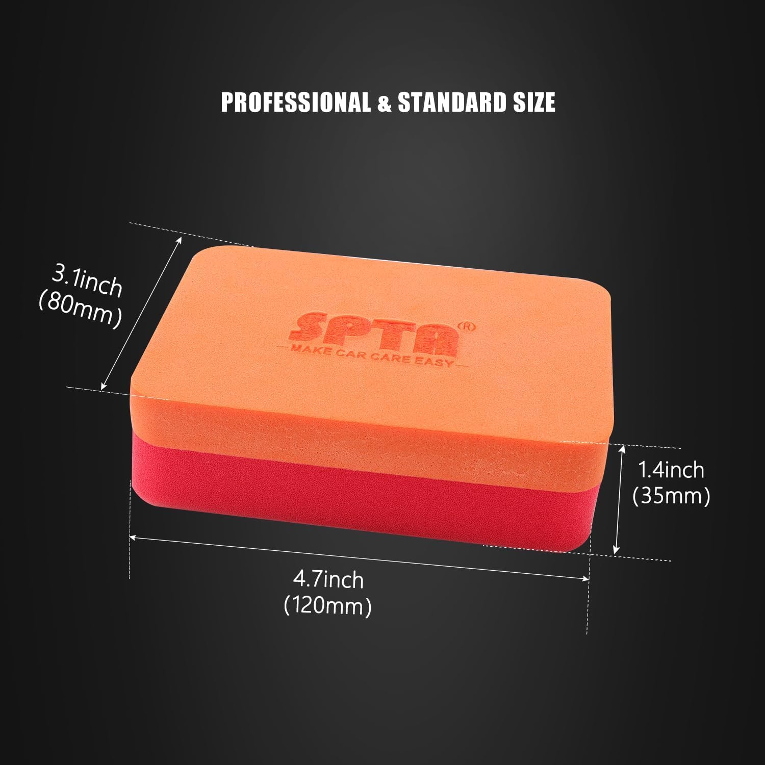 Thumbnail 1 de SPTA Coating Applicator – 6 Stück Applikatorschwämme, Handpolierschwämme, langlebig und professionell