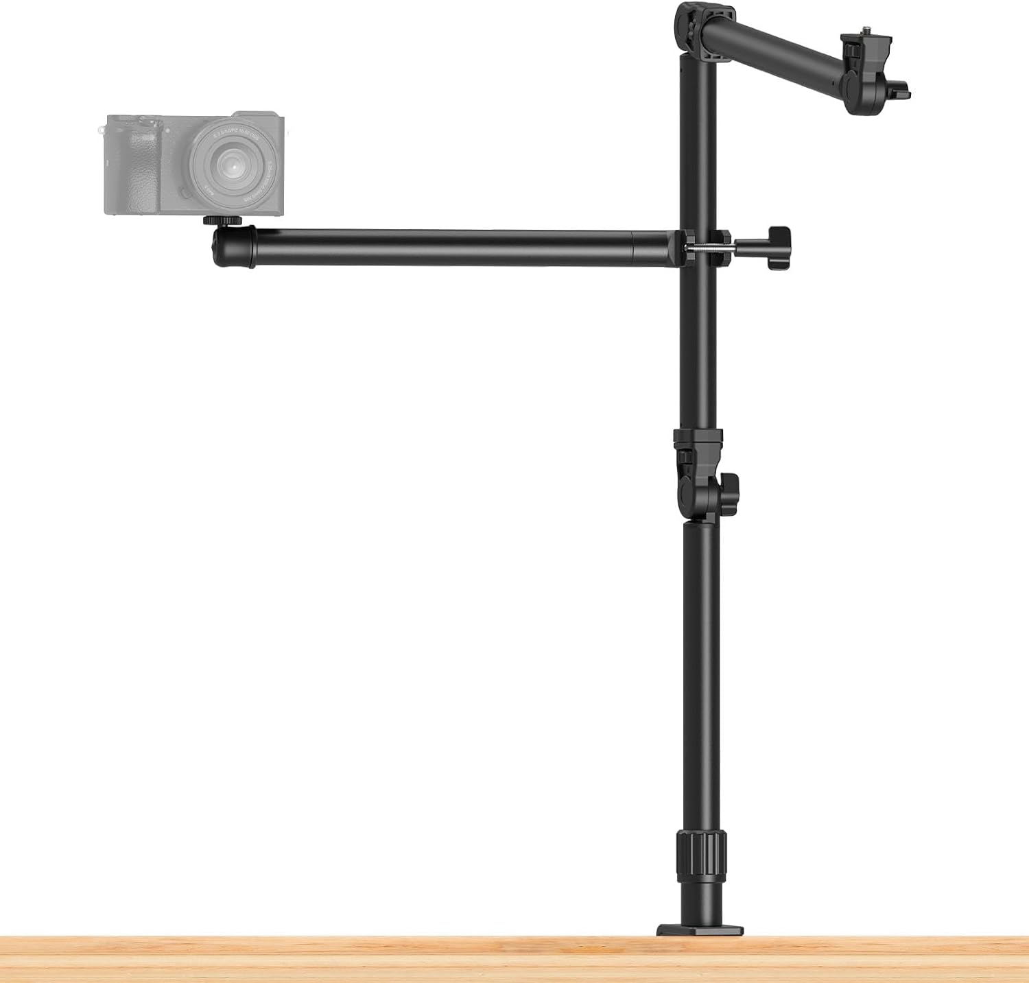 Detalle de SMALLRIG DT-50 4456 – biurkowy uchwyt do kamery z ramieniem 360°