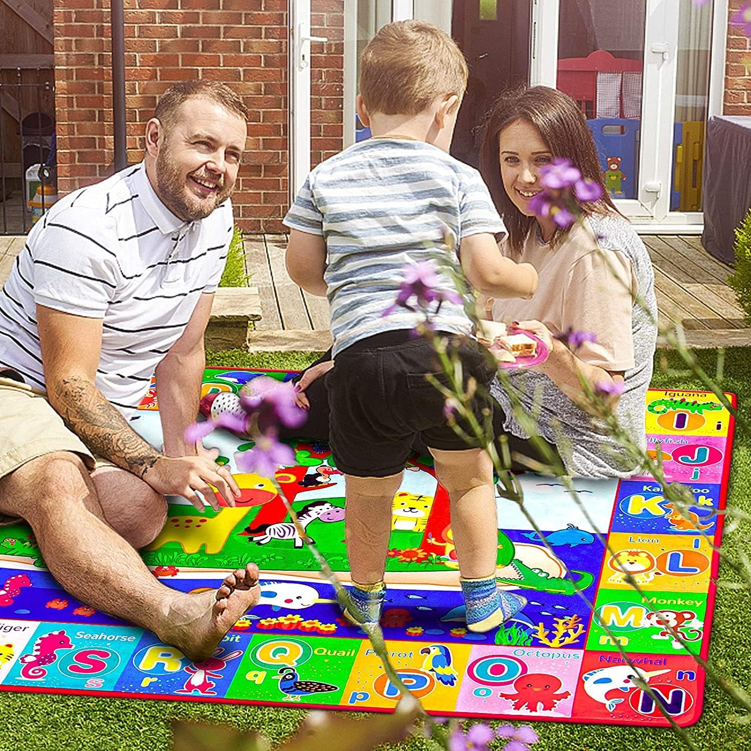 Thumbnail 6 de teytoy Baby Play Mat (Large) – Foldable, Non-Slip ABC & Animal Rug, 0.6cm thick