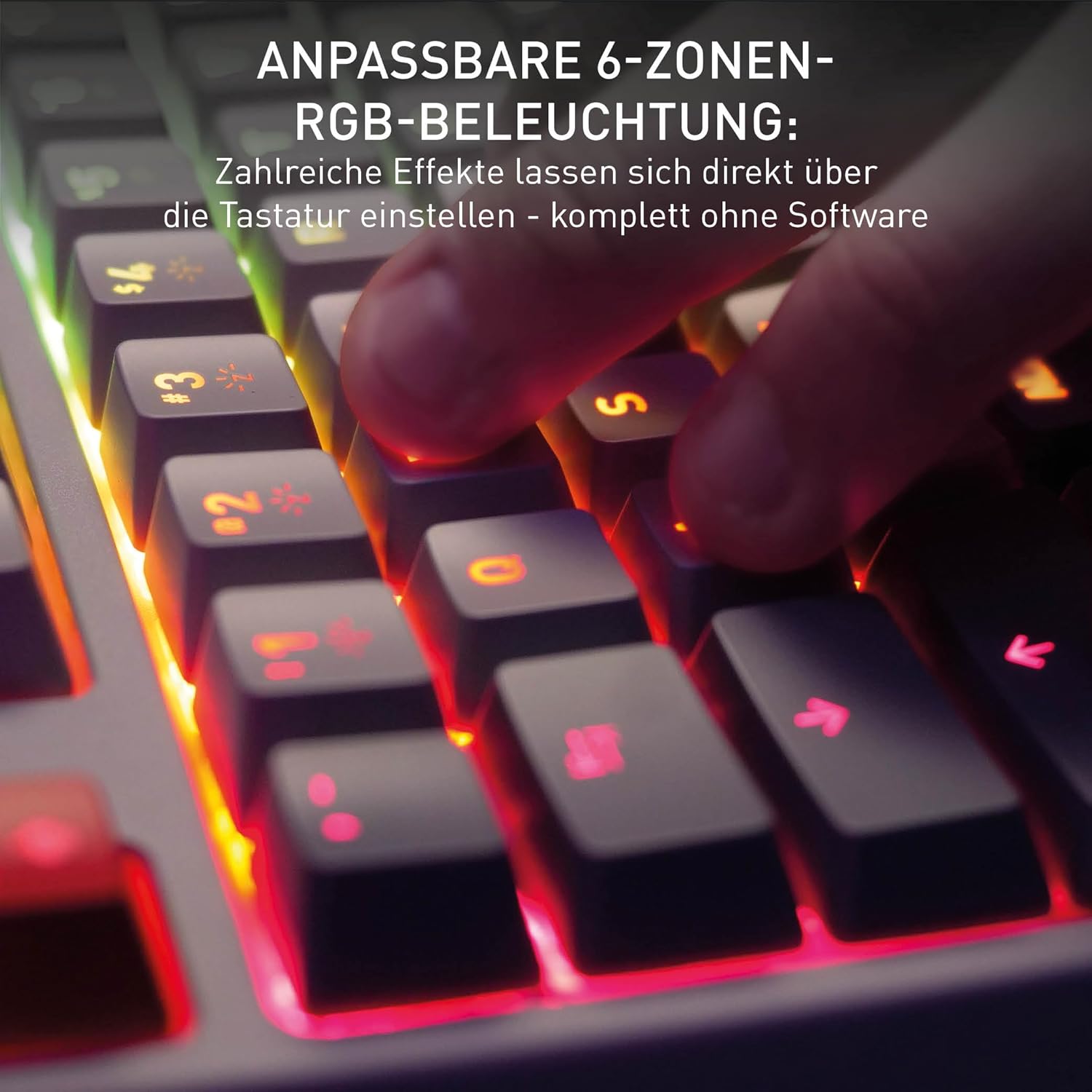 Thumbnail 4 de Cherry XTRFY K4V2 TKL Kabelgebundene Gaming-Tastatur
