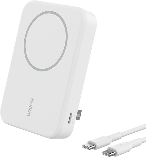 Detalle de Belkin BoostCharge Pro 🔋 Batería inalámbrica 10,000 mAh + MagSafe