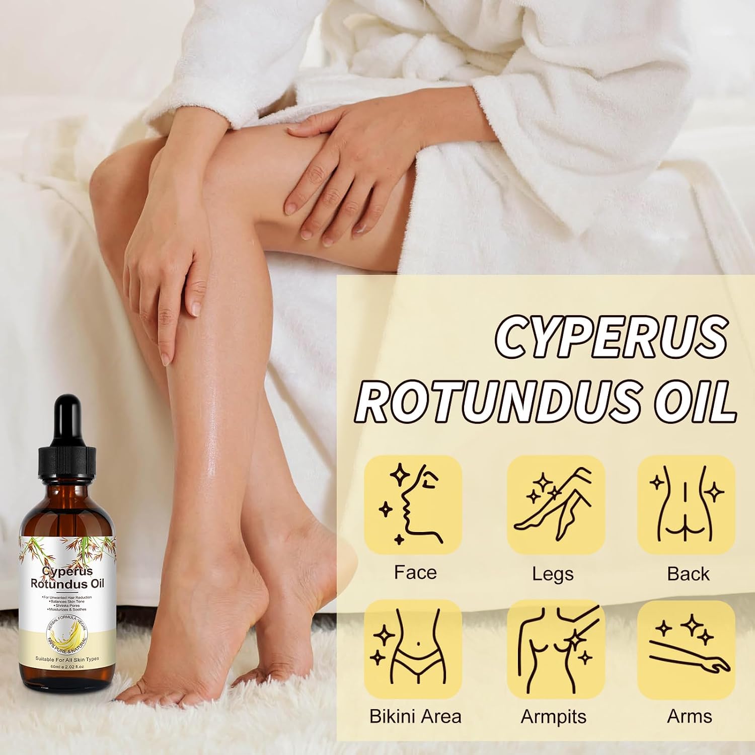 Thumbnail 6 de NIFEISHI Cyperus Rotundus Oil, 2.02 fl oz
