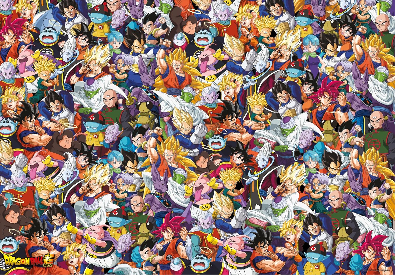 Detalle 2 de Clementoni Puzzle Impossible Dragon Ball 1000 pezzi 🧩