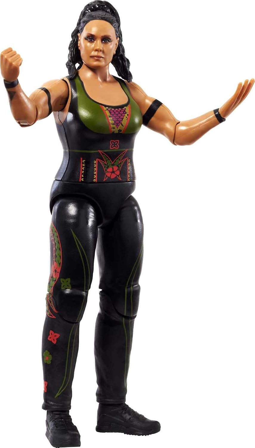 Detalle de Mattel HDD33 WWE Tamina Action Figure, Posable 6-inch Plastic Collectible