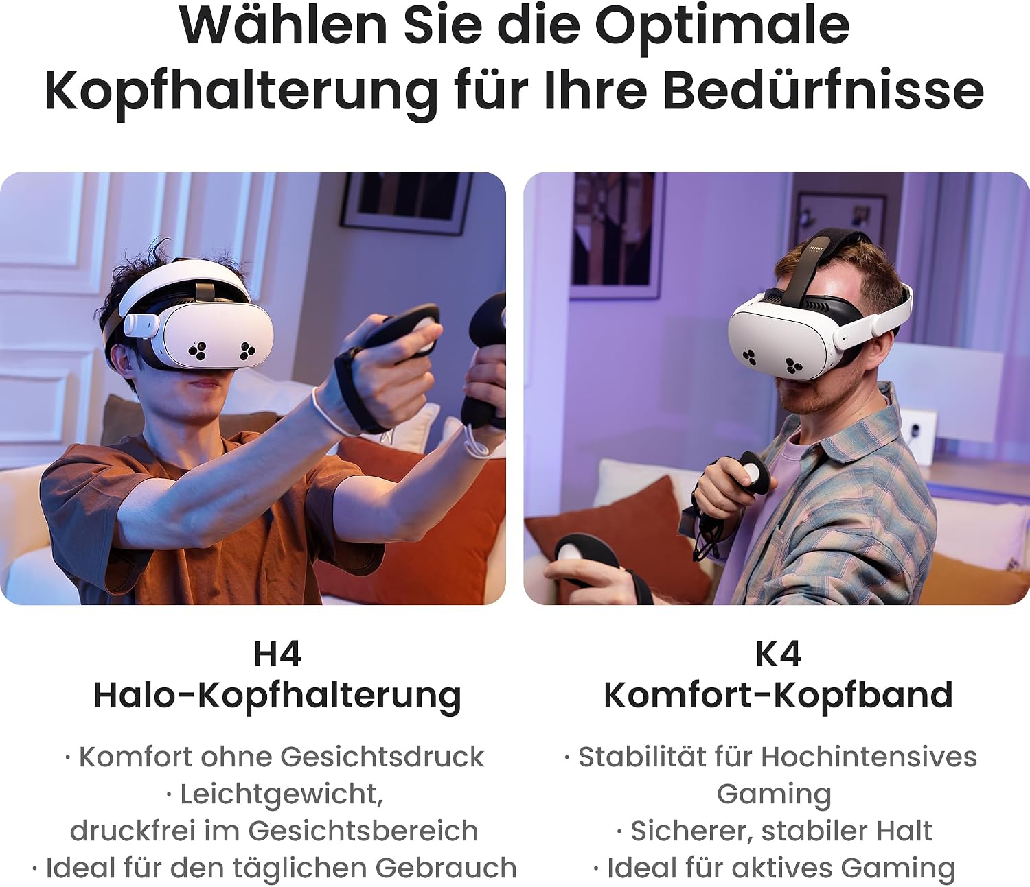 Thumbnail 6 de KIWI design K4 Komfort-Headstrap für Meta Quest 3