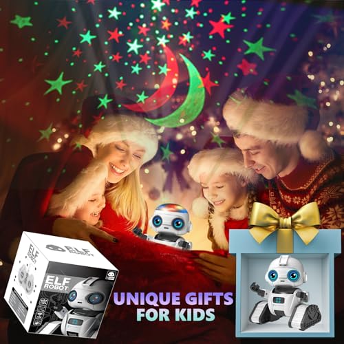 Thumbnail 5 de Robot Niños Recargable con Proyector Estrellas ⭐