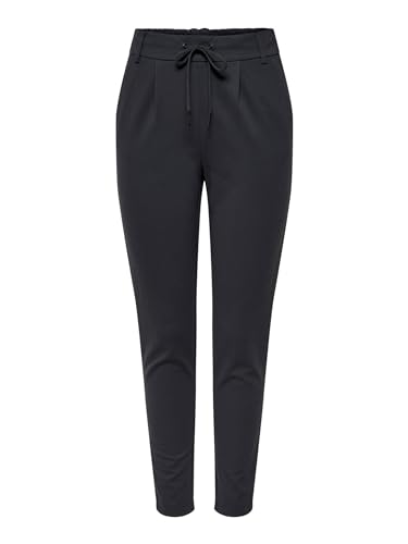 Detalle de ONLY Damen Onlpoptrash Life Easy Col Pant PNT Noos Regular Fit Hose – Lounge & Freizeit, Blue Graphite, XL/32L