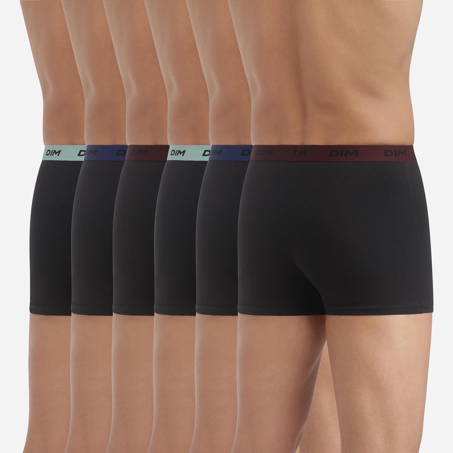 Thumbnail 2 de DIM Boxer Homme Mix and Colors Coton Stretch Confort x6