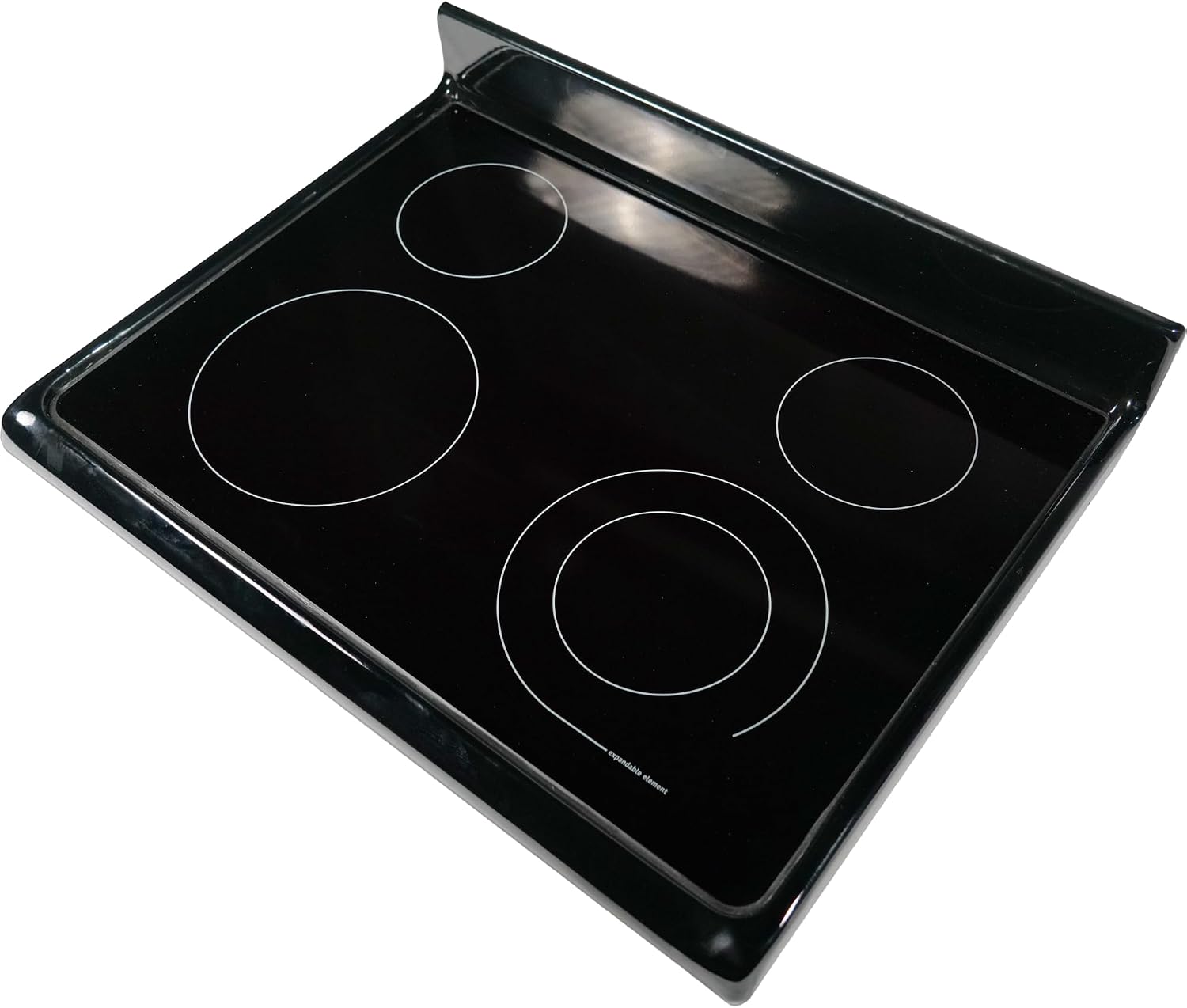 Detalle de Frigidaire 316531948 Glass Stovetop for Electric Ranges, Black